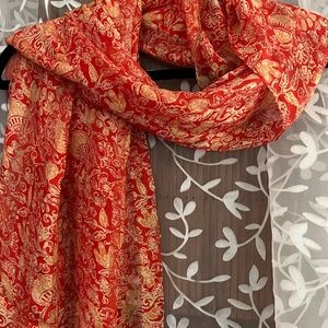 Silk Large Scarf never worn/used